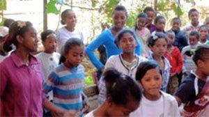 Enfants à Madagascar