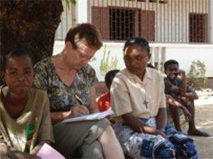 Brigitte Esnault à Madagascar