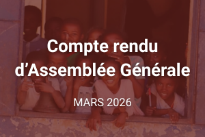 Compte rendu d’assemblée générale